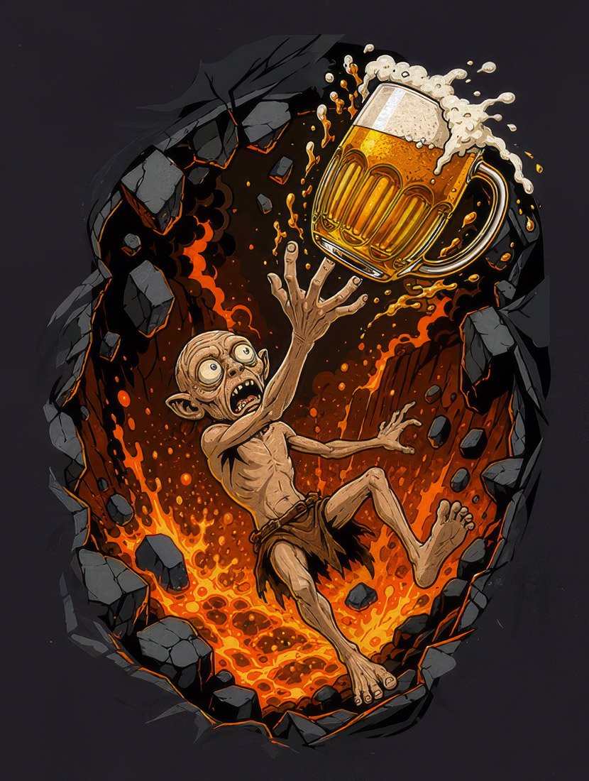 Lord of the Beers – design