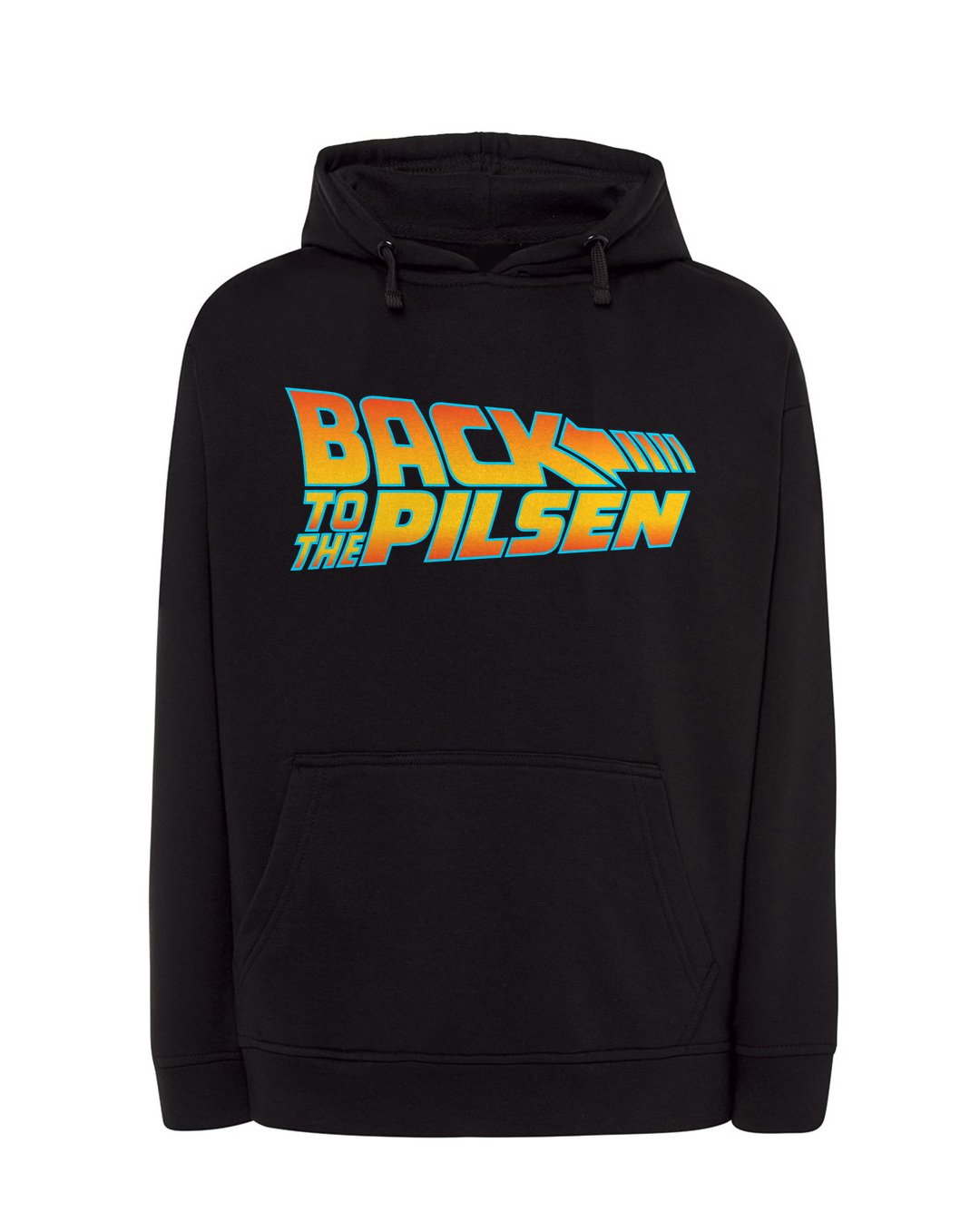 Back to the Pilsen – hoodie – Černá