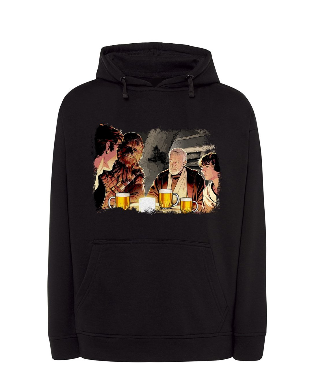 Beer Wars – hoodie – Černá