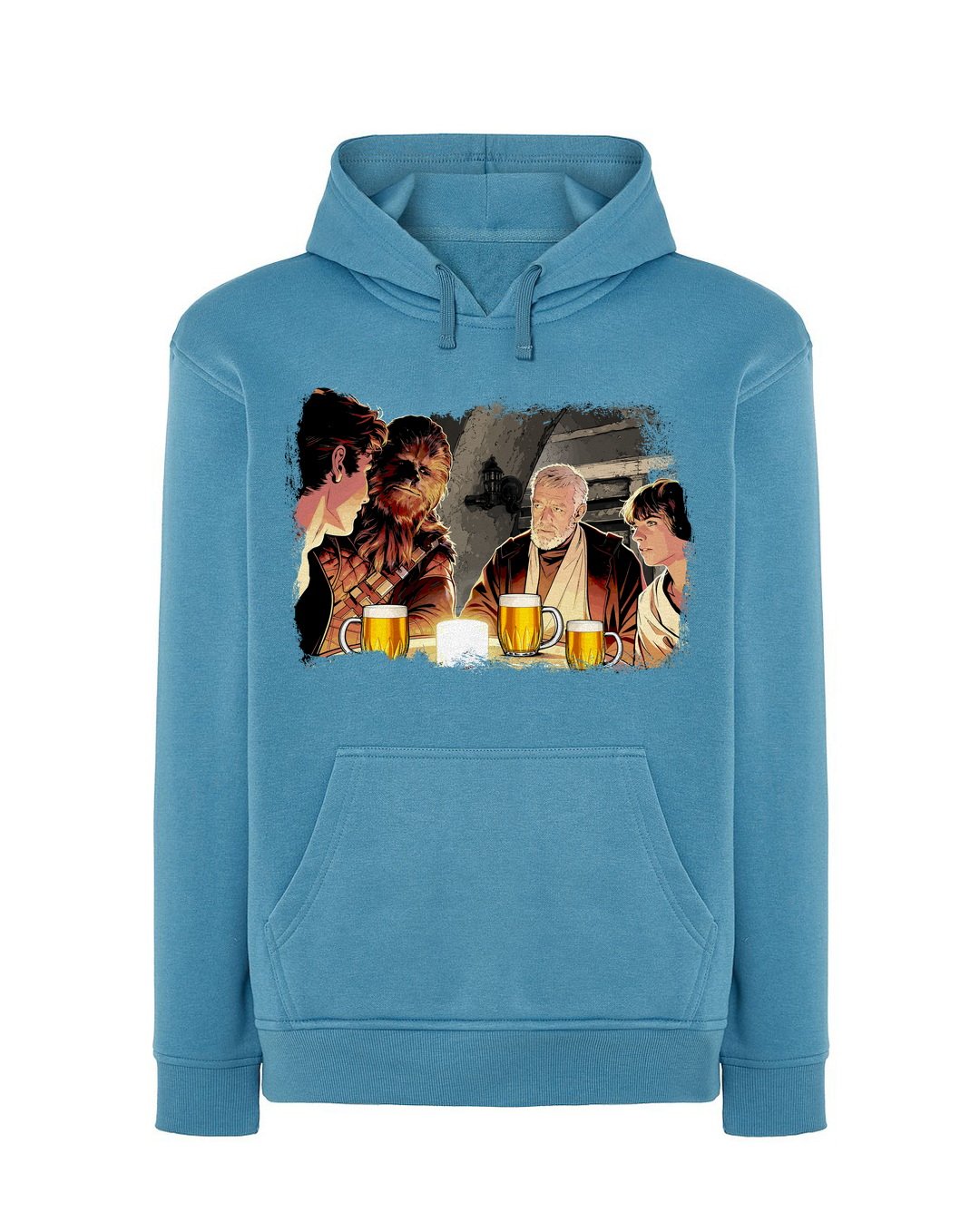 Beer Wars – hoodie – Petrolejová