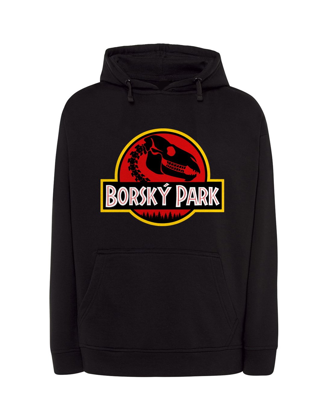 Borský Park – hoodie – Černá