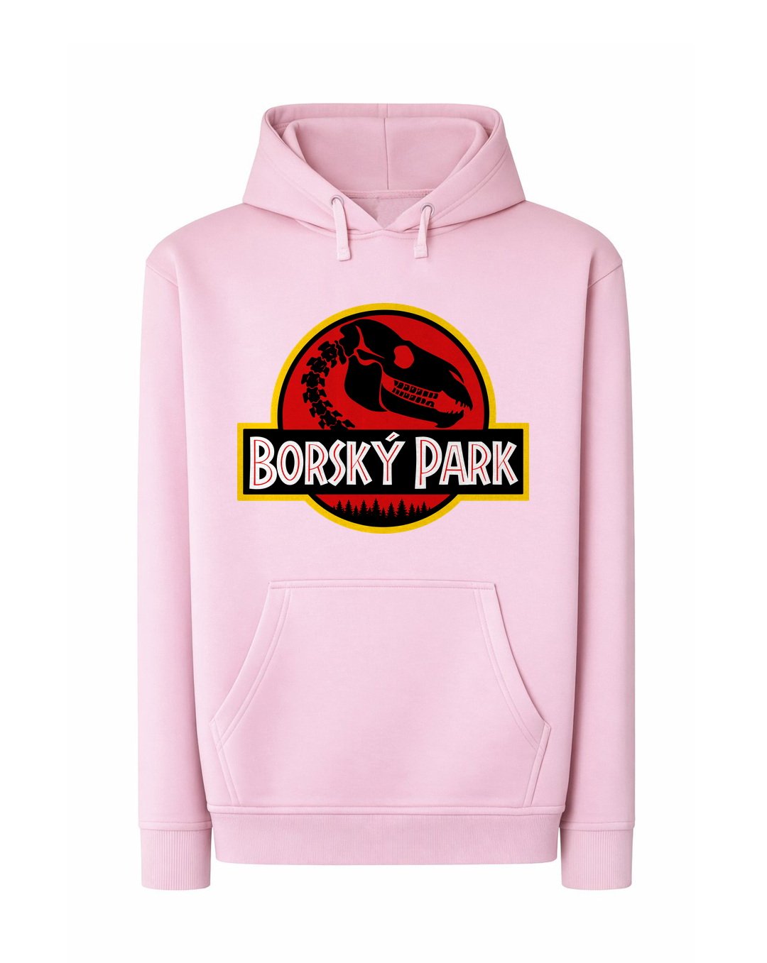 Borský Park – hoodie – Růžová