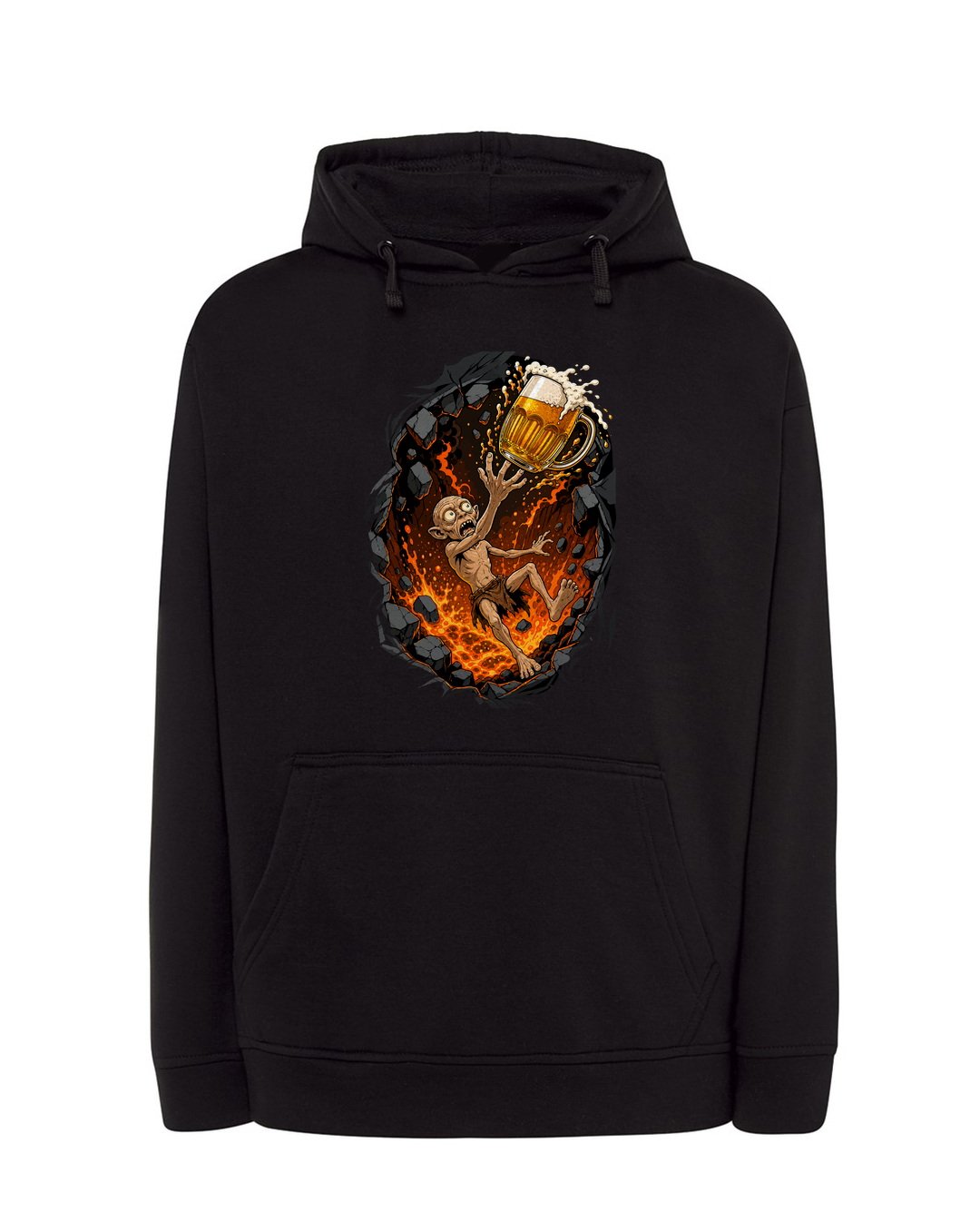 Lord of the Beers – hoodie – Černá