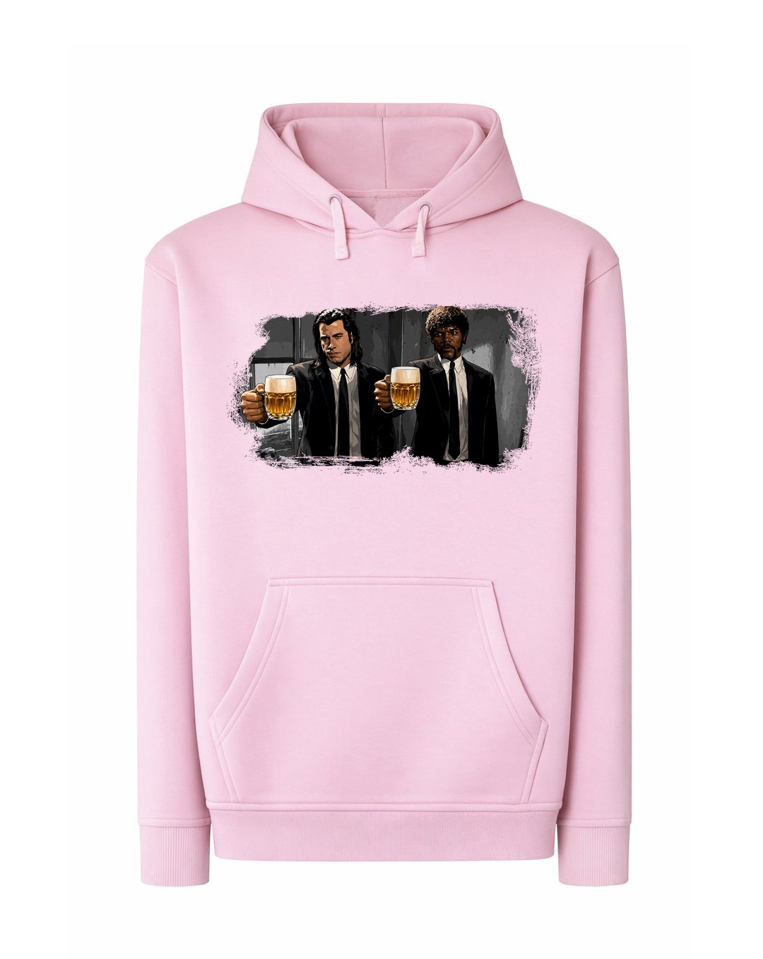 Pils Fiction – hoodie – Růžová