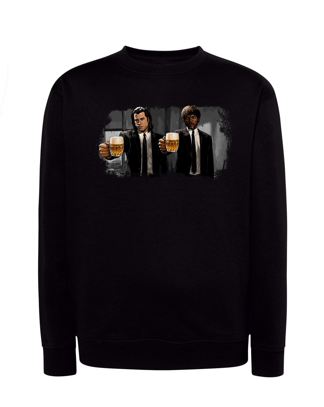 Pils Fiction – mikina – Černá
