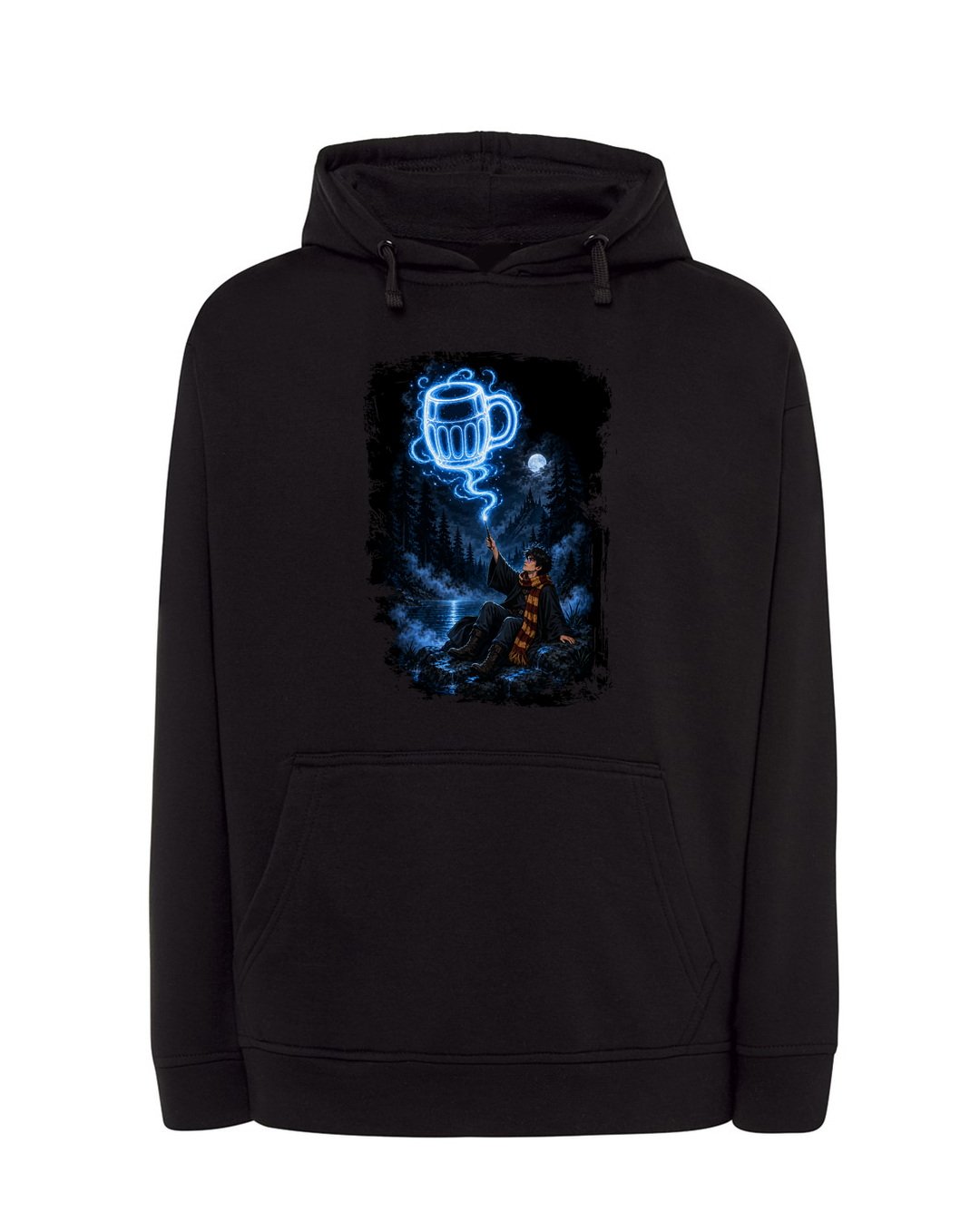 The Boy Who Drank – hoodie – Černá