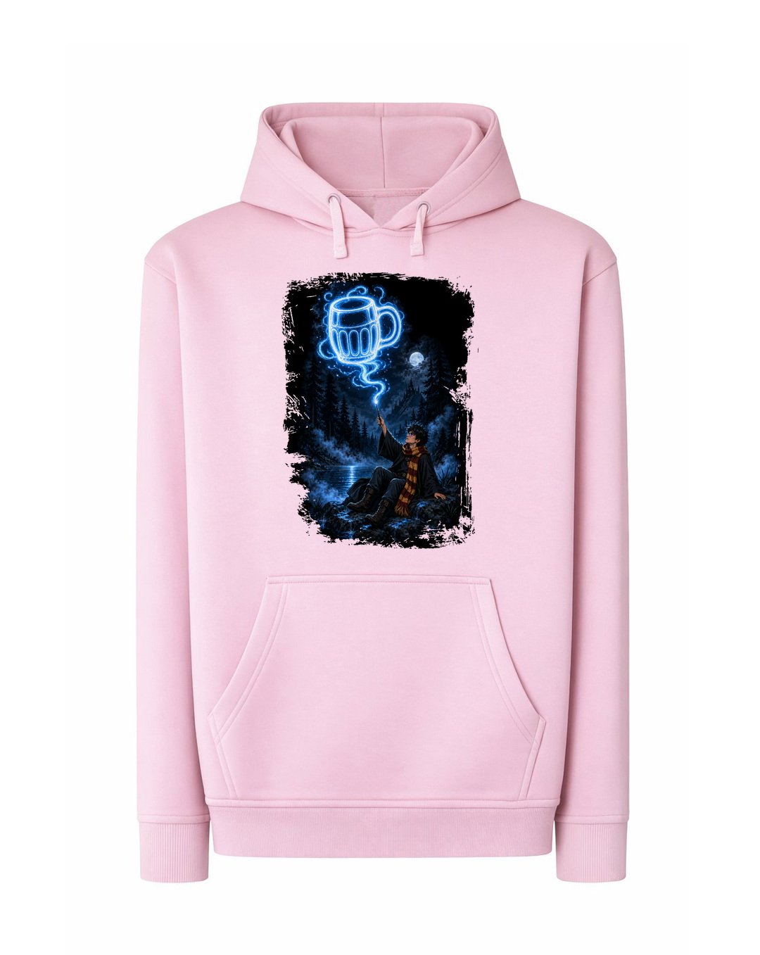 The Boy Who Drank – hoodie – Růžová